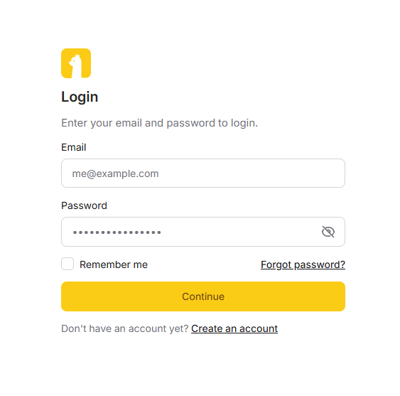 Click to enlarge or Ctrl+Click to open in a new tab Alpaca Login Page
