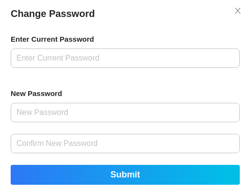 Password & Security